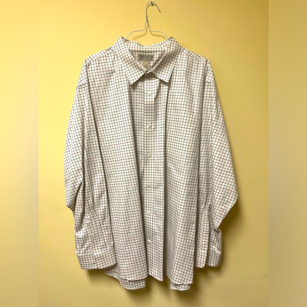 Men’s Duluth Button Down long sleeved  Shirt 

Size 4XL
